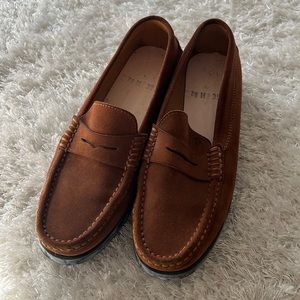 Tod’s suede driving loafers